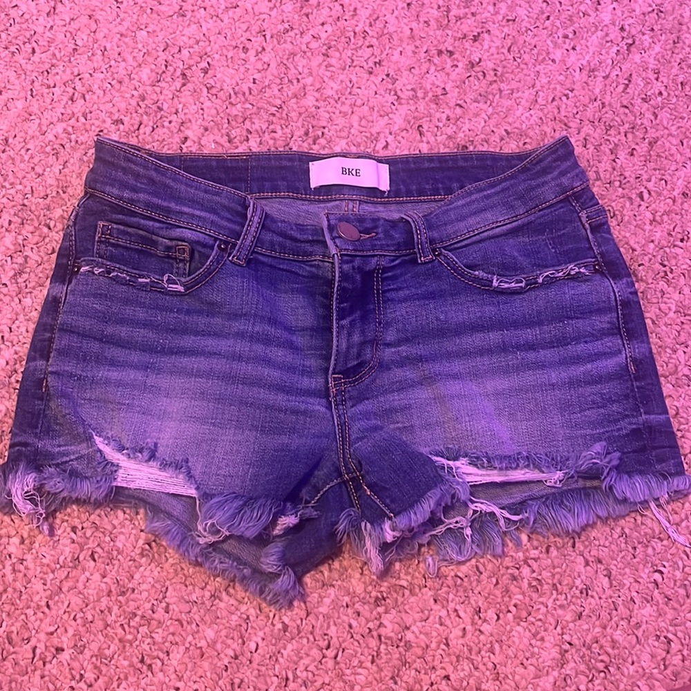 BKE denim shorts, size 26. Style: Stella